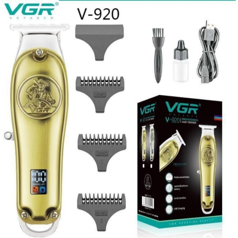 ریش تراش طلایی VGR مدل  V-920
