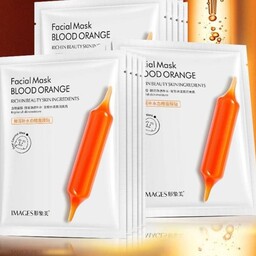ماسک صورت ورقه ای ضد پیری پرتقال خونی ایمیجز (پک ده تایی)