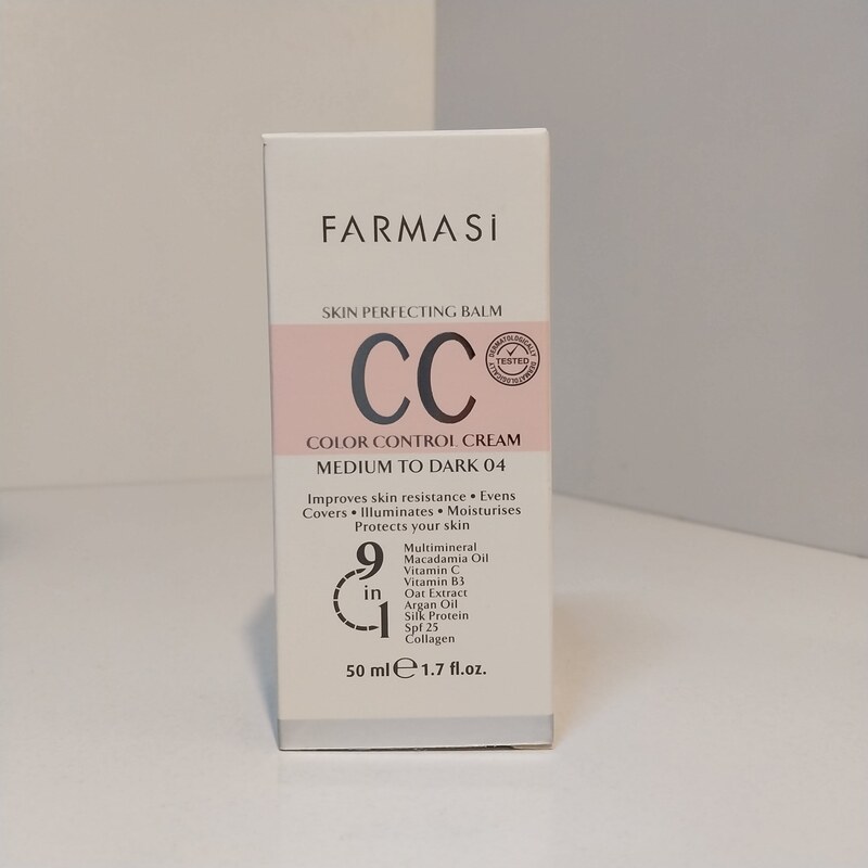  سی سی کرم فارماسی شماره 04 (04 CC Cream farmasi (MEDIUM TO DARK  