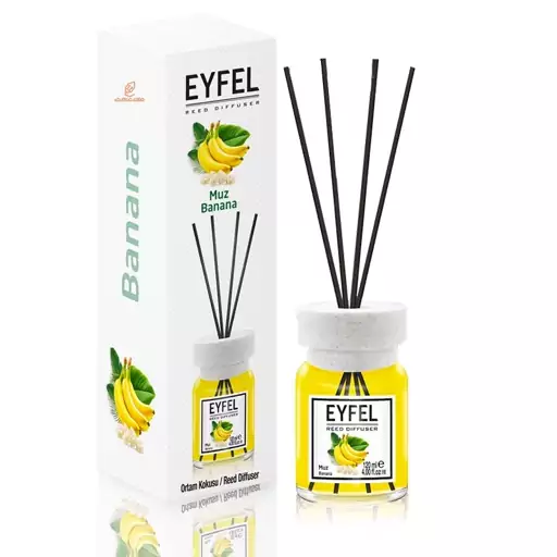 خوشبوکننده ایفل  موز اصل ترکیه   120 میلی لیتر (Eyfel-Banana-120ml)-اورجینال