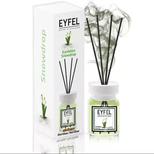 خوشبوکننده ایفل  گل برفی   120 میلی لیتر(Eyfel-Snowdrop-120ml)-ترک اورجینال