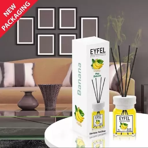 خوشبوکننده ایفل  موز اصل ترکیه   120 میلی لیتر (Eyfel-Banana-120ml)-اورجینال