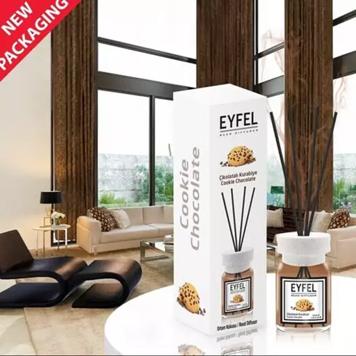 خوشبوکننده ایفل  شیرینی شکلاتی  120 میلی لیتر(Eyfel-Cookie Choco-120ml)-اورجینال