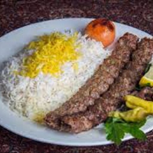  غذای خانگی چلو کباب کوبیده دوسیخ (برنج ایرانی ارسال رایگان برای ده پرس به بالا)