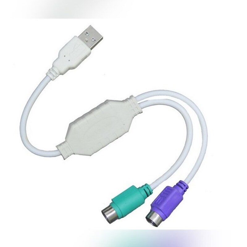 تبدیل USB به PS2 کیبورد و موس طول 30 سانتی متر