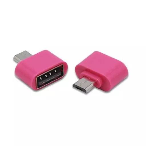 تبدیل Micro USB to USB OTG او تی جی اورجینال مبدل اصلی میکرو بدون کابل مبدل فلش