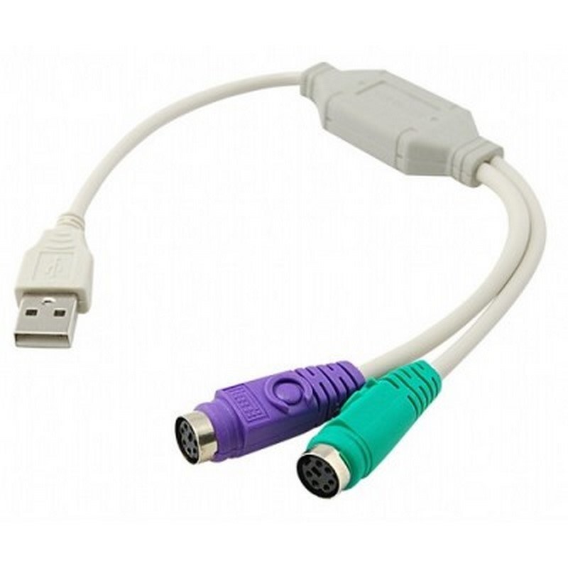 تبدیل USB به PS2 کیبورد و موس طول 30 سانتی متر