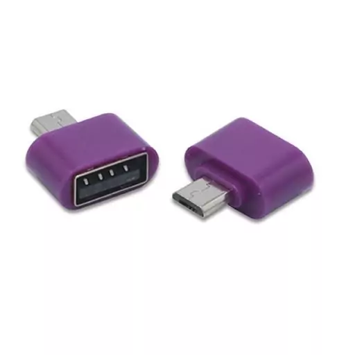 تبدیل Micro USB to USB OTG او تی جی اورجینال مبدل اصلی میکرو بدون کابل مبدل فلش