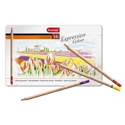 مداد رنگی حرفه ای 36 رنگ برنزیل
