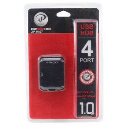 هاب USB 2.0 چهار پورت XP Product مدل H807 سیاه