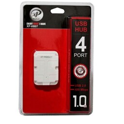 هاب USB 2.0 چهار پورت XP Product مدل H807 سفید