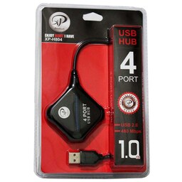 هاب USB 2.0 چهار پورت XP Product مدل H804 سیاه