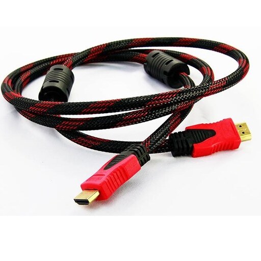کابل HDMI برند Enet طول 3 متر سیاه قرمز