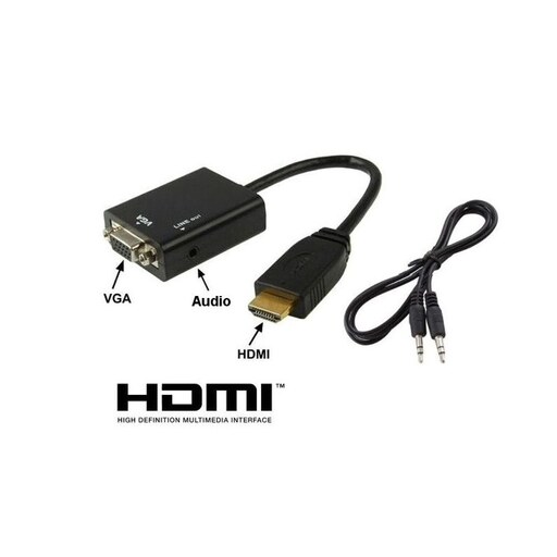 تبدیل HDMI به VGA صدادار برند P-net