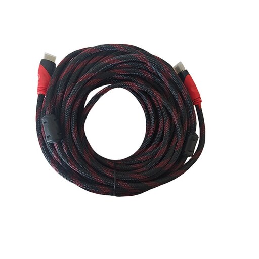 کابل HDMI برند ultima طول 10 متر سیاه قرمز