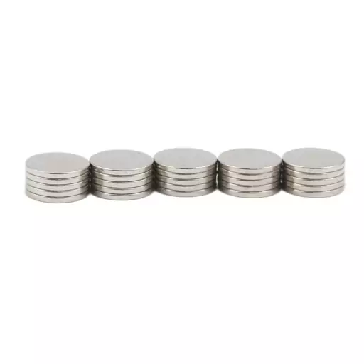 آهن ربا مدل نئودیمیوم دیسک D10x1mm بسته 25 عددی