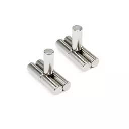 آهن ربا مدل نئودیمیوم استوانه C4x10mm بسته 10 عددی