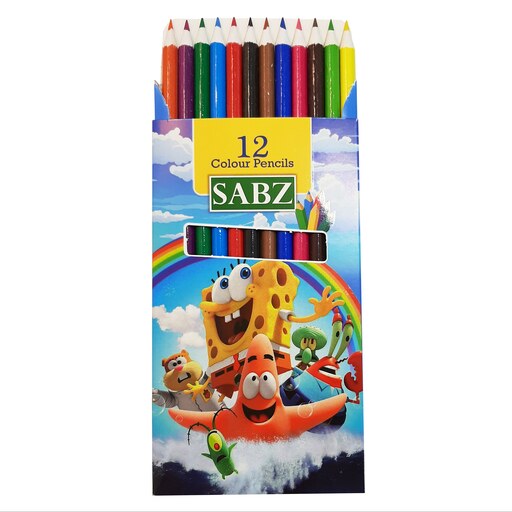 مداد رنگی 12 رنگ 