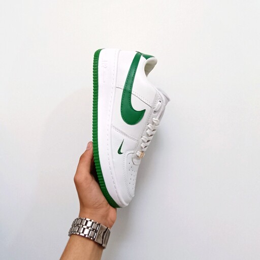 کتونی نایک ایر فورس Nike Air Force - (کیفیت بسیار عالی و تضمینی)-(ارسال رایگان)-سفید سبز