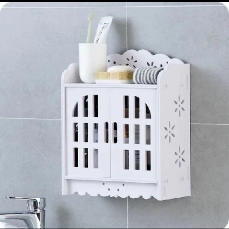 شلف و باکس دیواری طرح نگین مناسب برای توالت و حمام صد درصد ضدآب و بخار  50 درصد تخفیف ویژه تعداد محدود 
