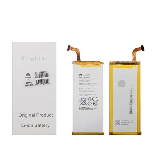 باتری موبایل هوآوی مدل HB3742A0EBC اورجینال با ظرفیت 2000 میلی آمپر ساعت مناسب برای گوشی های Huawei P6