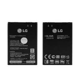 باتری موبایل ال جی اورجینال مدل BL-44JR با ظرفیت 1540 میلی آمپر ساعت مناسب برای گوشی LG Prada K2 - KU5400 - Optimus EX -