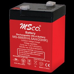 باتری 12 ولت 4.5 آمپر msco