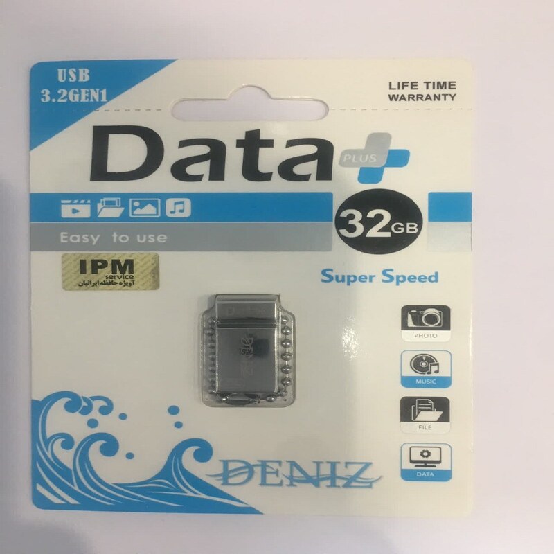  فلش مموری دیتا پلاس مدل Deniz USB3.2 ظرفیت 32 گیگابایت