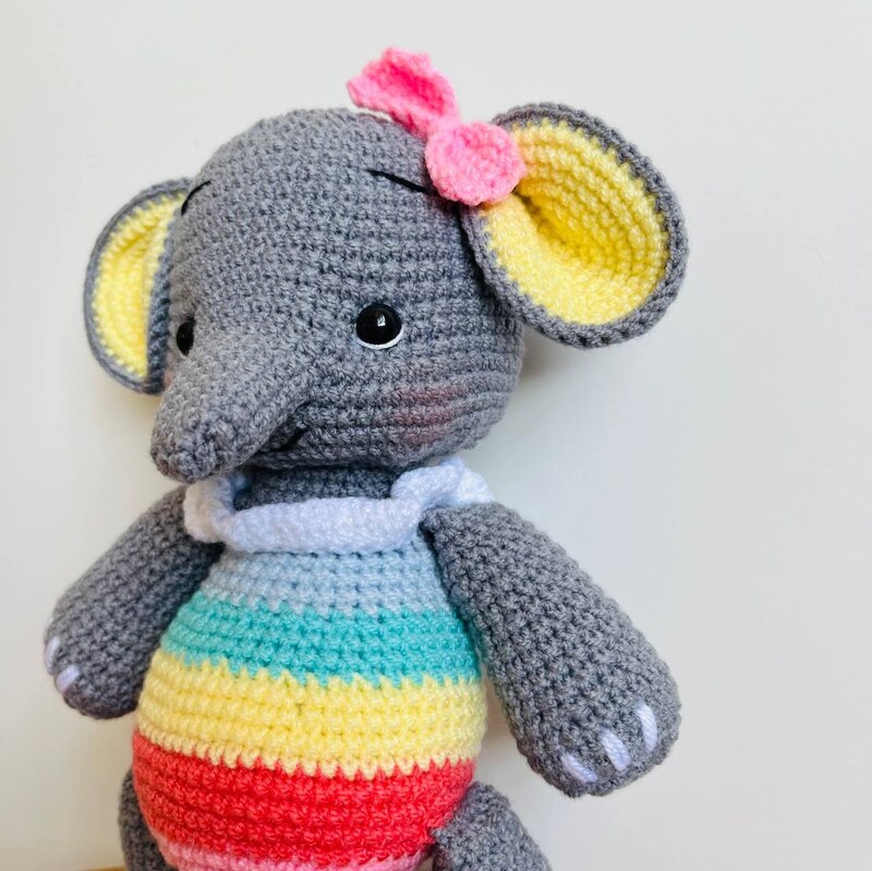 عروسک کاموایی فیل دامبو کوچولو کدA157