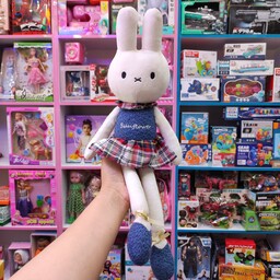 عروسک پولیشی خرگوش دختر و پسر قبل از ثبت موجودی بگیرید 