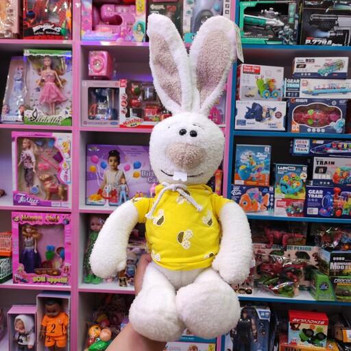 عروسک پولیشی خرگوش تپلی در دو رنگ جذاب قبل از ثبت موجودی بگیرید