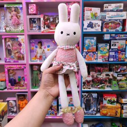 عروسک پولیشی خرگوش دامن دار قبل از ثبت موجودی بگیرید 
