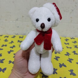 خرس عروسک خرس سفید عروسک کریسمسی عروسک دست و پا مفصلی عروسک خارجی عروسک ارزان عروسک خاص 