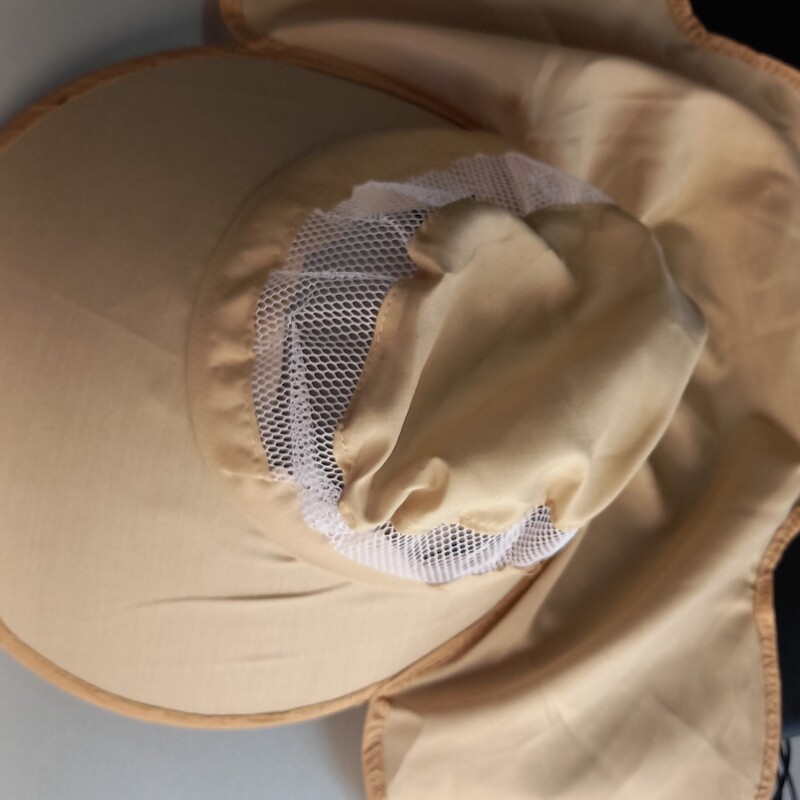 کلاه زنبوری پشت دار تهویه هوا برای محافظت از گرما