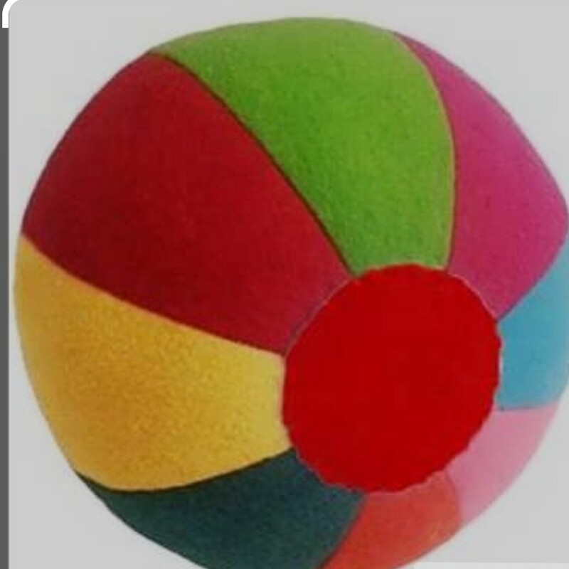 توپ  والیبال نمدی رنگی ، برای بازی در خانه