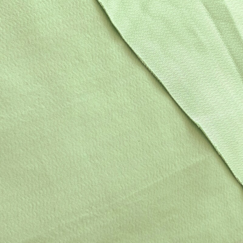 پارچه پالتویی فوتر  عرض یکونیم متری رنگ سبز پاستیلی