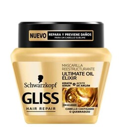ماسک مو گلیس طلایی ترمیم کننده Gliss
Gliss Ultimete OilElixir Hair Mask