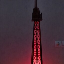 برج ایفل 180 سانتی متربا چراغ
