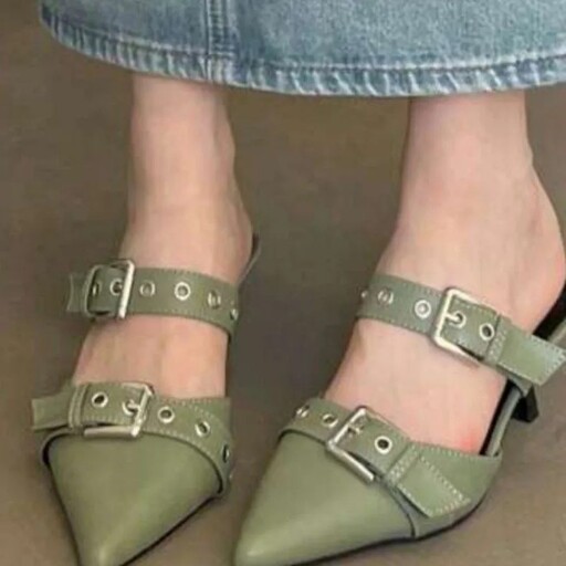 کفش مجلسی زنانه پاشنه 5 سانت با پاشنه پهن راحت در رنگبندی متنوع 