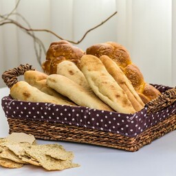 سبد نان مدل بافت مستطیل 