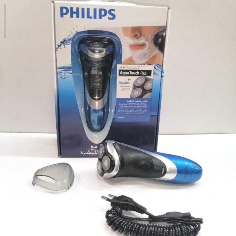 ریش تراش فیلیپس هلوگرامدار philips ماشین اصلاح صورت فیلیپس Philips at890 ریشتراش 3 تیغ چرخشی ریش تراش صفرزن صورت