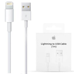 کابل شارژ یو اس بی به لایتنینگ اپل مخصوص آیفون و آیپد - Apple USB to Lightning Cable
