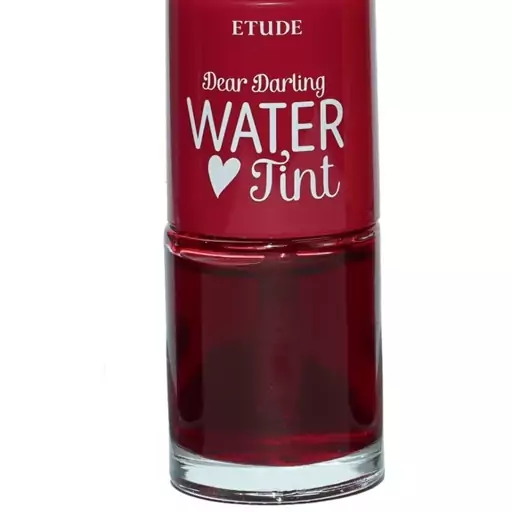 تینت لب مایع مدل Water Tint رنگ قرمز گیلاسی اتود محصول کره جنوبی