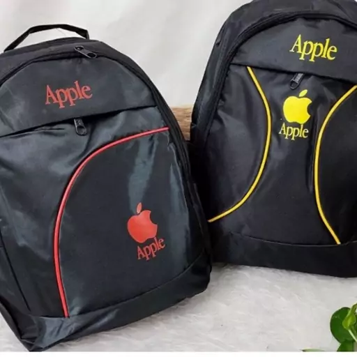 کوله پشتی دانشجویی   کیف شیک   کوله پشتی طرح  Apple    کیف مدرسه  کوله پشتی زیبا   کوله پشتی جادار 