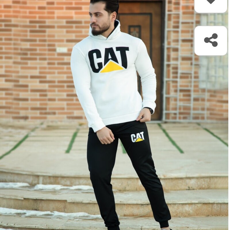 ست سویشرت و شلوار مردانه مدل cat