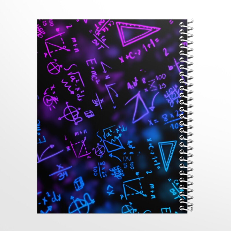 دفتر نقاشی 100 برگ مدل ریاضیات