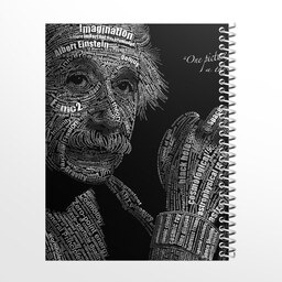 دفتر نقاشی 100 برگ مدل انیشتین