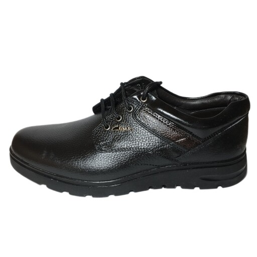 کفش مردانه چرم طبیعی برند کلارک با زیره پیو سایز  40 تا 43 کد c06 با ارسال رایگان 