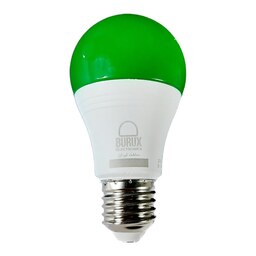  لامپ ال ای دی 9 وات  بروکس مدل BRX رنگی پایه E27 سبز