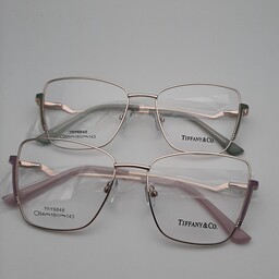 عینک طبی زنانه نشکن تیفانی کو کیفیت درجه یک مناسب صورتهای متوسط و بزرگ.ارسال رایگان